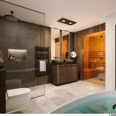 Tatil Evi Tomtegl-bergchalet-no-3-mit-privatsauna-infinitypool-kamin-fitnessraum-1500m-seehoehe *